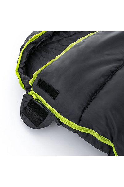 Loap Black-Green Iron -5°c Sleeping Bag - Left Zipped