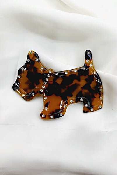 PETEK AKSESUAR Agat Köpek Otomatik Klipsli Kemik Toka