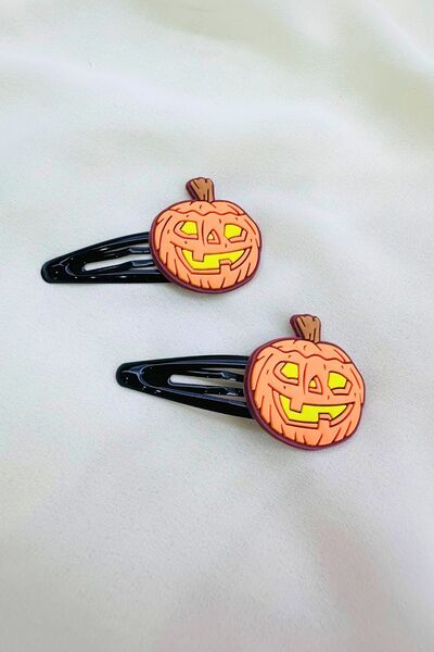 PETEK AKSESUAR مشبك شعر هالوين هالوين 2 قطعة