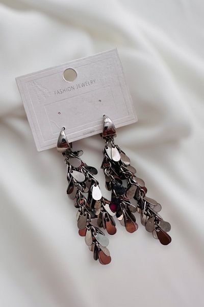 PETEK AKSESUAR 7 CM DROP FRINGE EARRING