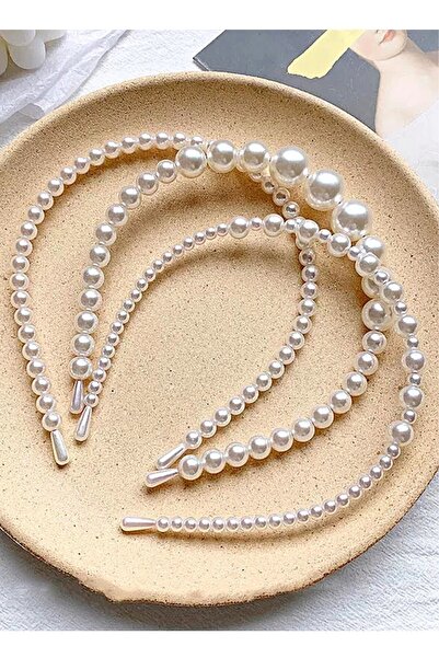 PETEK AKSESUAR 3 Adet Inci Taç Seti