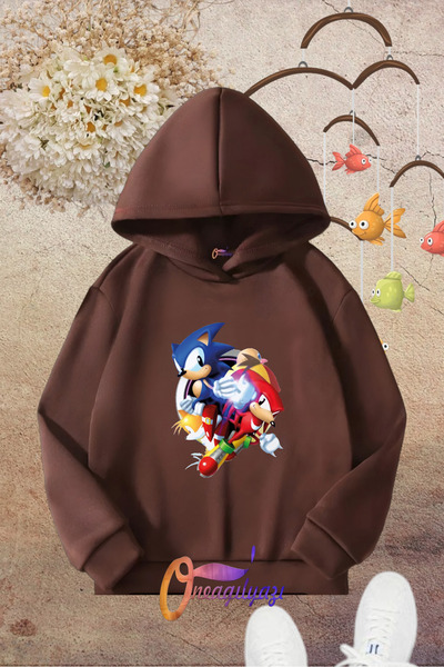 oneagılyazı Dječja majica sa printom Sa kapuljačom