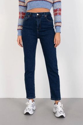 mooishan Grand Kad n Super Yuksek Bel Comfort Likral Mom Kot Pantalon Jeans Fiyat Yorumlar Trendyol