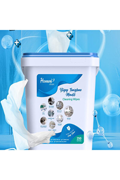 Homm Bitkisel HOMM CLEAN YÜZEY TEMİZLEME MENDİLİ