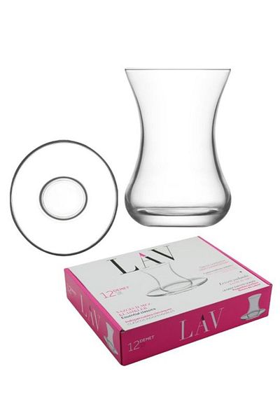 LAV Byglas Lava Bunch 12 Piece Tea Set