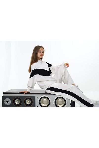 Jannock Σετ φόρμας για κορίτσια Oversize Cotton - Μακρύ μανίκι