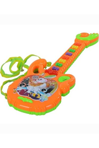 ASPARTAM Müzikli Efsane Gitar Oyuncak Işıklı Müzikli Gitar