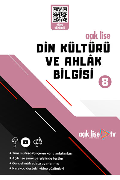 Açık Lise TV AÇIK LİSE DİNKÜLTÜRÜ ve AHLAK BİLGİSİ 8