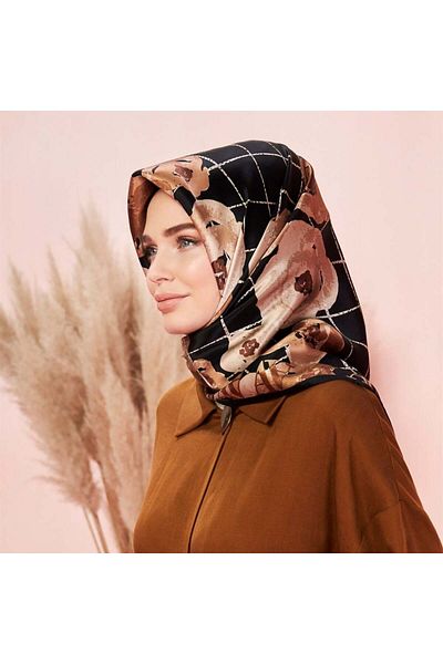 Armine ARMINE Silk Scarf 8144 - Sura (Nostalgia)