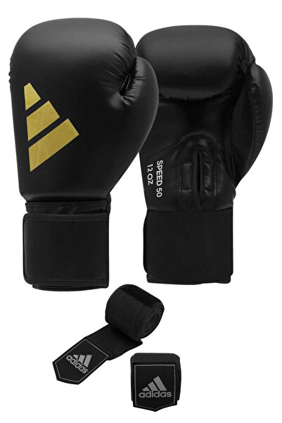 adidas ADISBG50 Speed50 Boks Eldiveni Kick boks Muay Thai Boks Eldiveni ve Ba...