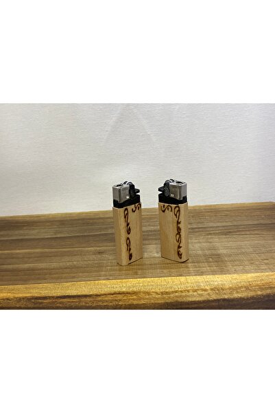 HANDSOME Ahşap Çakmak/ ADET / ***isim Yazılır***