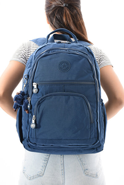 Çanta Trend Ультра якісний великий рюкзак унісекс - з подарунком Maymuncuk, водовідштовхувальні властивості