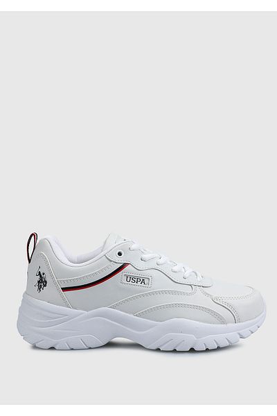 U.S. Polo Assn. White Tracey Women's Sneakers