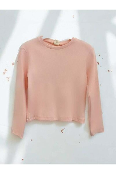 Zekids Κορίτσι - Βαμβακερή Καμιζόλα Crop Μπλούζα