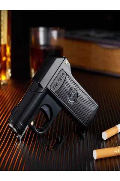 HK GİFT SHOP Çakmaklı tabanca tabaka olağanüstü tabanca hazneli çakmak