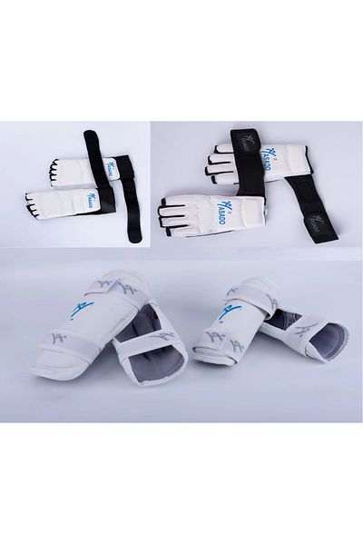 fistanger l Size Dobok Set - Προστατευτική τσάντα χεριών, ποδιών και καβαλιών - Τέλειο σετ για αρχάριους
