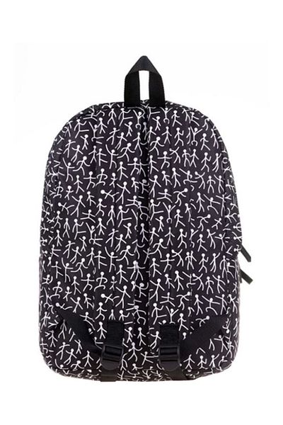 KAUKKO Nature Backpack Stickman K1481
