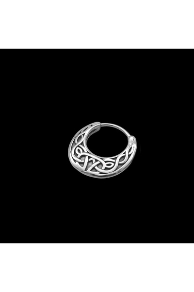 Viking Tribal Desenli İnce Damla Model Vintage Kararmaz & Paslanmaz Etnik 316...