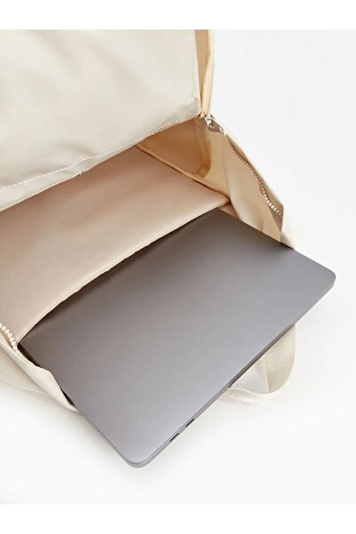 LC Waikiki Beige Women'S Backpack - Multi-compartment