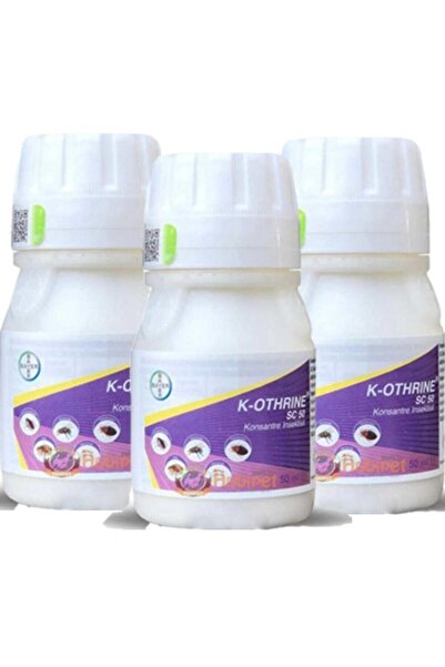 Bayer K-othrine Sc50 Genel Haşere Ilacı 50 ml X 3 Adet Skt.2027