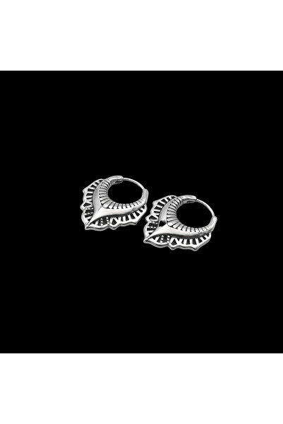 Viking Vintage Design Drop Model Hoop - Anti-Tarnish and Stainless 316L Steel...