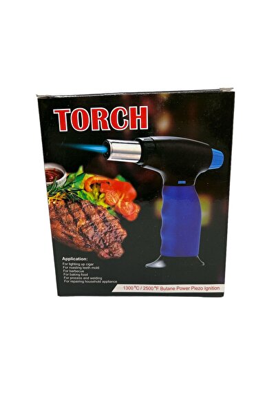 TORCH Yeni Jet Alev Rüzgar Geçirmez Pürmüz Puro Çakmağı