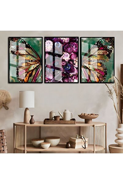 Harika bir ev Hari̇kabi̇rev | Colorful Butterfly Wings Flower Combination | F...