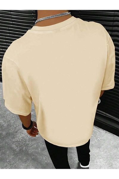 DAXİS Sportwear Company MEN'S OVERSIZE PRINTED SHORT SLEEVE T-SHIRT DAXİS Sportwear Company