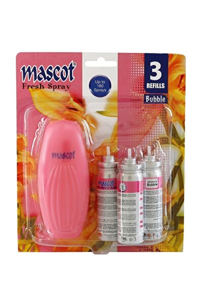 Discover Mascot Fresh Spray 3 Yedekli-bubble