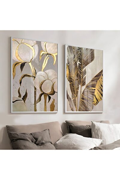 Harikabirev HARİKABİREV | COMBINARE DE FLORI ABSTRACTE ȘI FRUNZE DE CULOARE A...