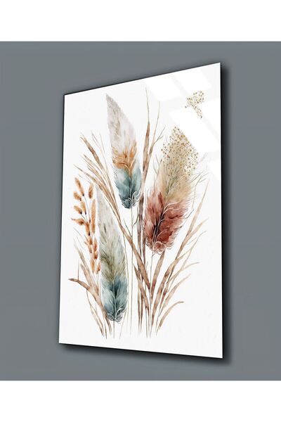 Harikabirev HARİKABİREV | STICLA INIMPUTABILĂ (TEMPERATĂ) TABLOA FRUNZE BOHEM...