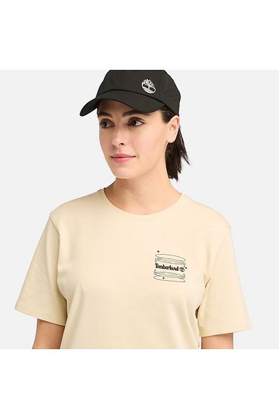 Timberland Timberfresh ™   Beige Back Graphic Women's T-Shirt