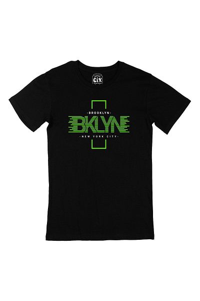Cix Μαύρο μπλουζάκι Brooklyn New York City