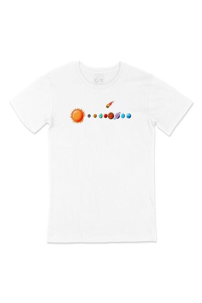 Cix Unisex majica sa dizajnom planete