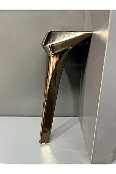 Emaks Panama Metal Ayak 21cm Bronz Koltuk Dolap Komidin Şifonyer Modern Tv Ün...