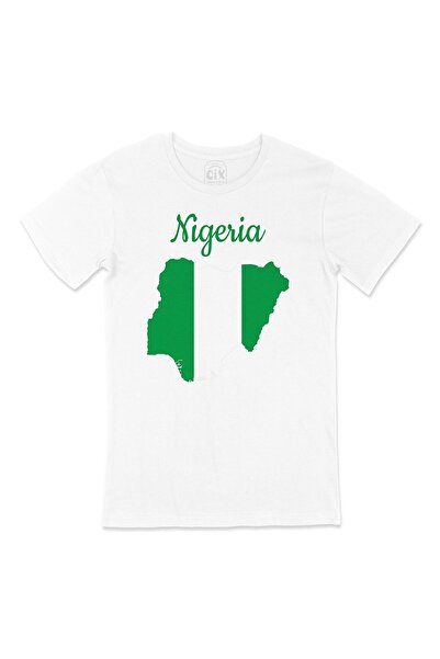 Cix Majica sa mapom i zastavom Nigerije