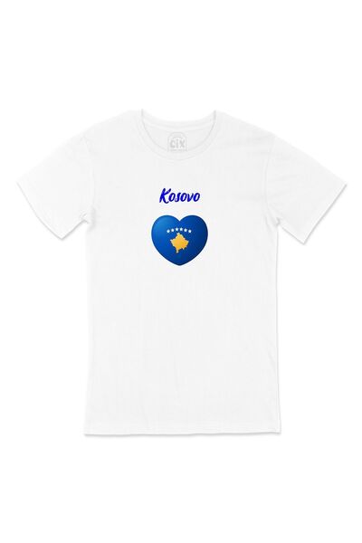 Cix Majica sa zastavom Kosova i srcem