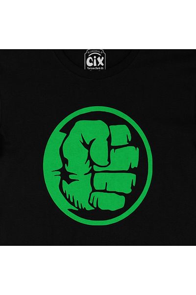 Cix Hulk Fist Black T-Shirt