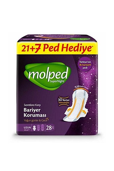 Molped Supernight Long 28 Pieces