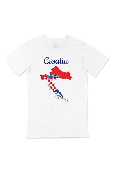 Cix Majica sa mapom i zastavom Hrvatske