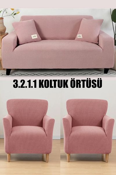 ÖZMAKAN Set fotoliu și huse - 3.2.1.1