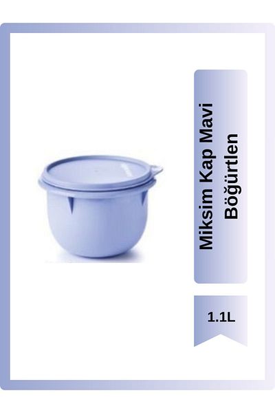 Tupperware Miksim Cup 1.1L Blue Blackberry