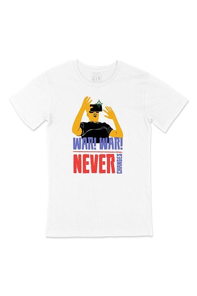 Cix Tricou Roșu WarNever Schimbă