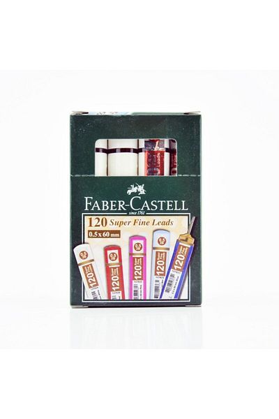 Faber Castell Faber-castell Grip Min 0.5 2b 60mm, 120 Piece White Tube -5090127624