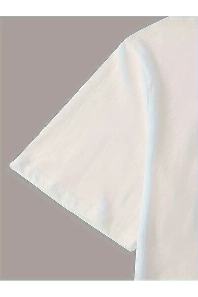 Pink Sky Μπλουζάκι Unisex Askinbeel με στάμπα με λαιμόκοψη Oversize