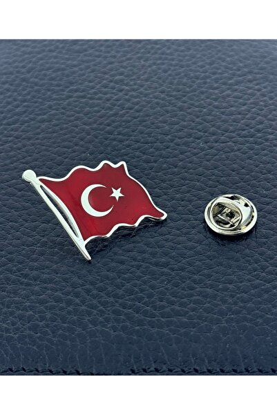 Kuyumcudan Al Bayrak Rozet 925 Ayar Gümüş