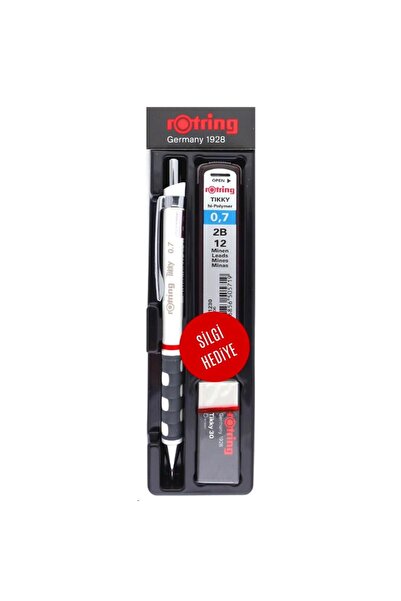 Rotring Rotring Versati̇l 07 Set Mi̇n+Silgi Ti̇kky White