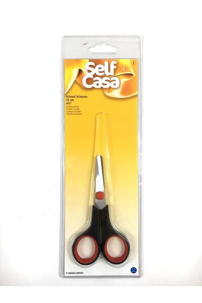 Self Casa Çok Amaçlı Çelik Okul Makası 12cm