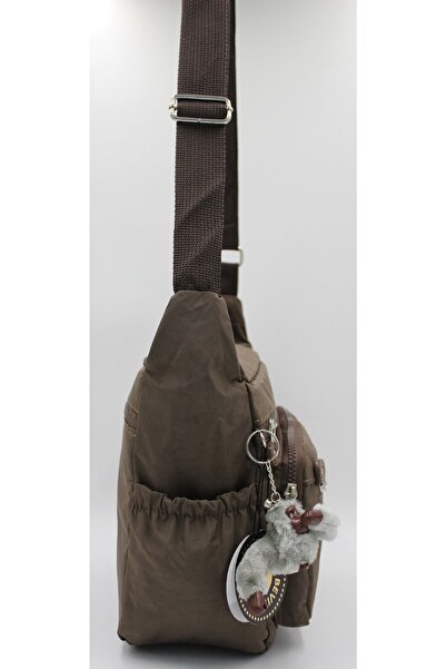 Bevitton Αδιάβροχη τσάντα ώμου Mink - Crinkle Fabric 4100