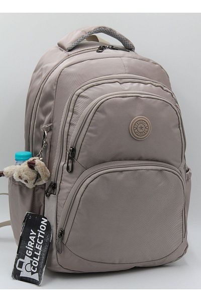 Bevitton Water Repellent Fabric Mink Unisex School Backpack 34600